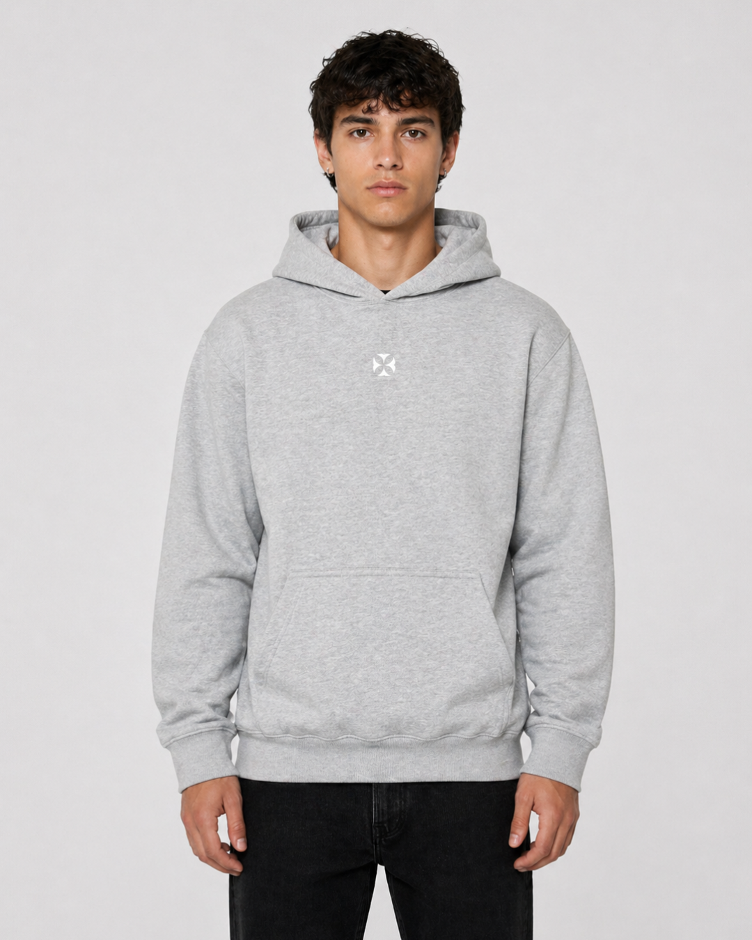 Minimal Hoodie Grey