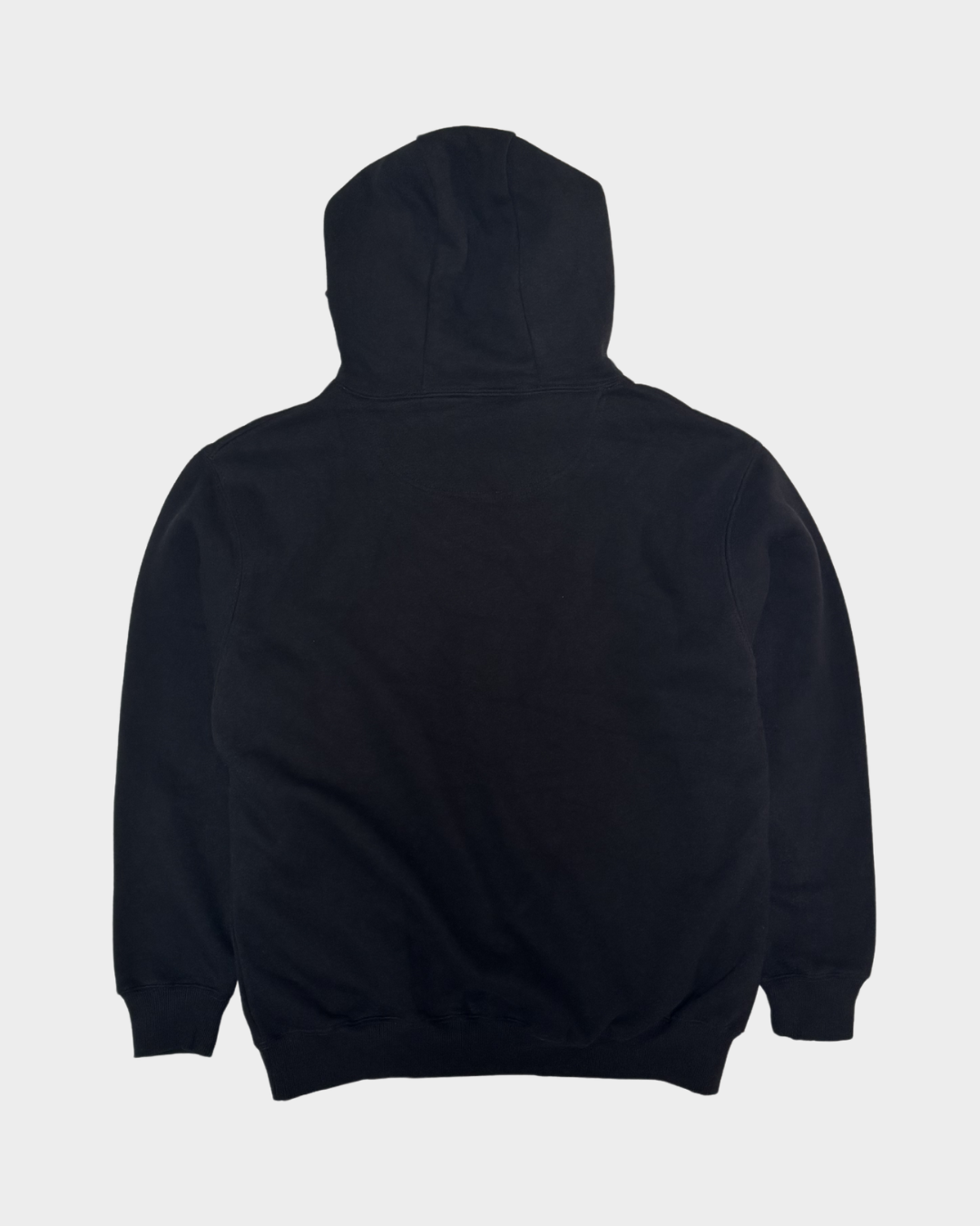 Minimal Hoodie Black Back