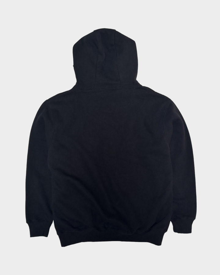 Minimal Hoodie Black Back